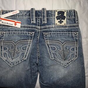 Rock Revival Blue Men's Jeans